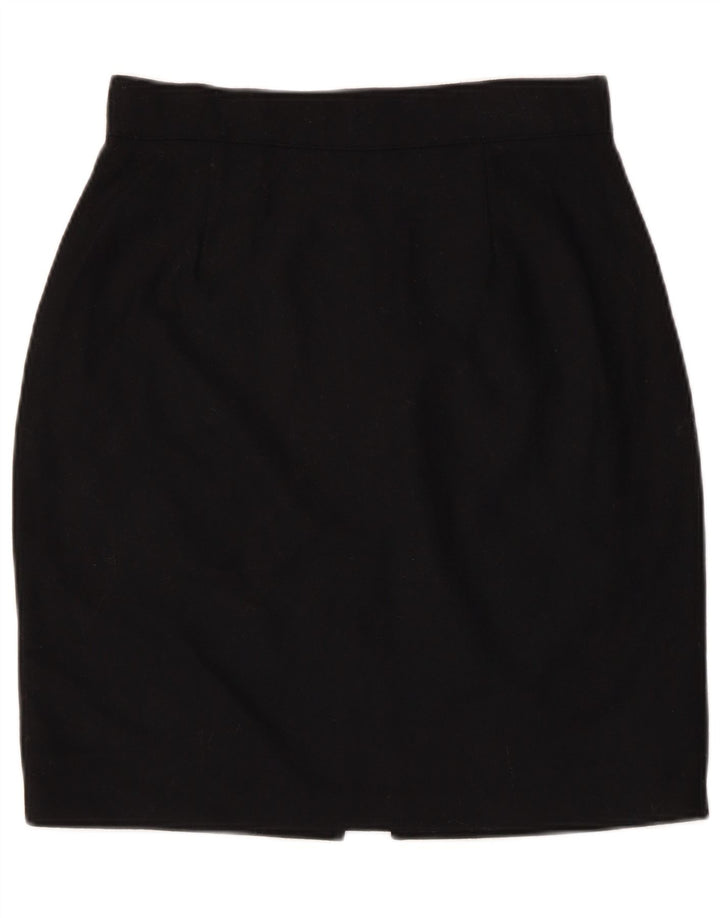 Юбка-карандаш женская Benetton IT 44 Medium W28 Черная ацетат