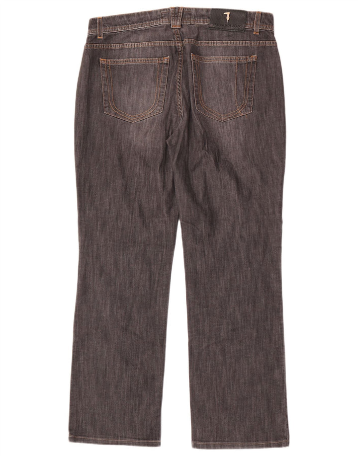 Мужские прямые джинсы Trussardi W32 L29 серые