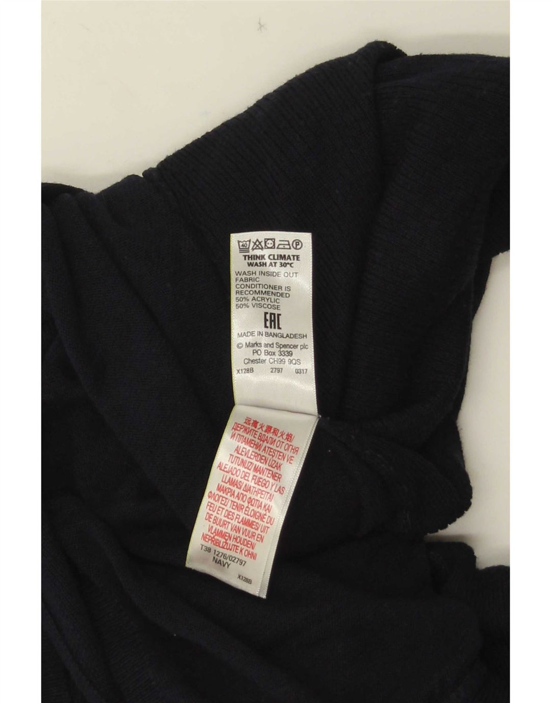 Женский открытый кардиган Marks & Spencer UK 10, маленький темно-синий акрил
