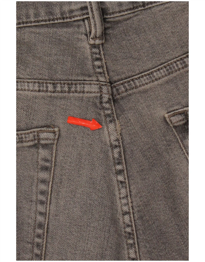 Мужские узкие джинсы Zara EU 44, большие W34 L31, серый хлопок