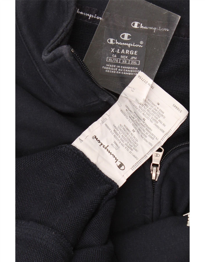 Мужской спортивный костюм CHAMPION, верхняя куртка XL, темно-синий, хлопок