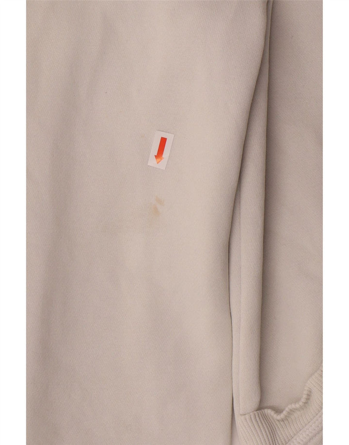 Женский свитер с капюшоном на молнии PUMA UK 10, маленький белый