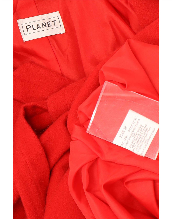 Женское пальто Planet UK 14 Medium Red Wool
