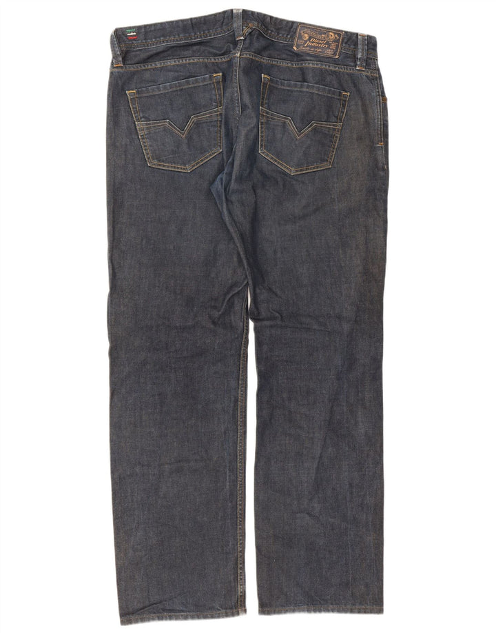 Мужские прямые джинсы Diesel Regular Larkee W38 L32, синий хлопок