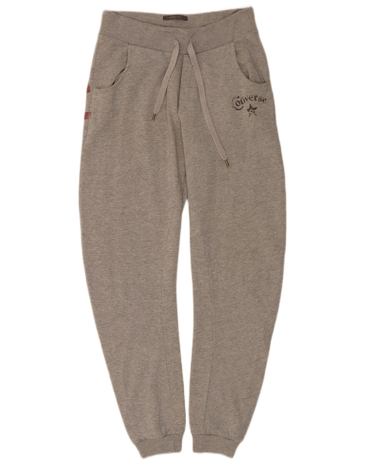 Женские спортивные брюки с рисунком Converse Joggers UK 10, маленькие серые