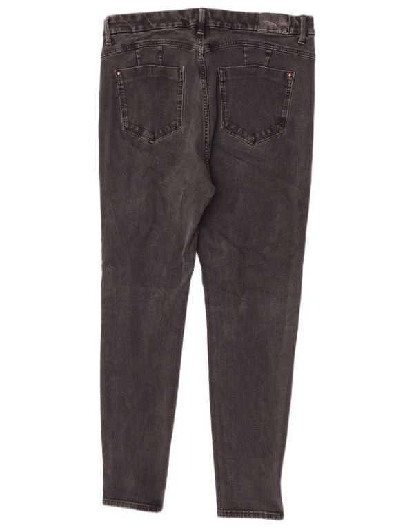 Женские джинсы скинни Marks & Spencer The Magic UK 16, большие W34 L28, черные