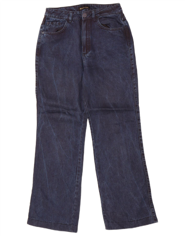 Женские джинсы Massimo Dutti Bootcut EU 36 XS W26 L29 Темно-синие из лиоцелла