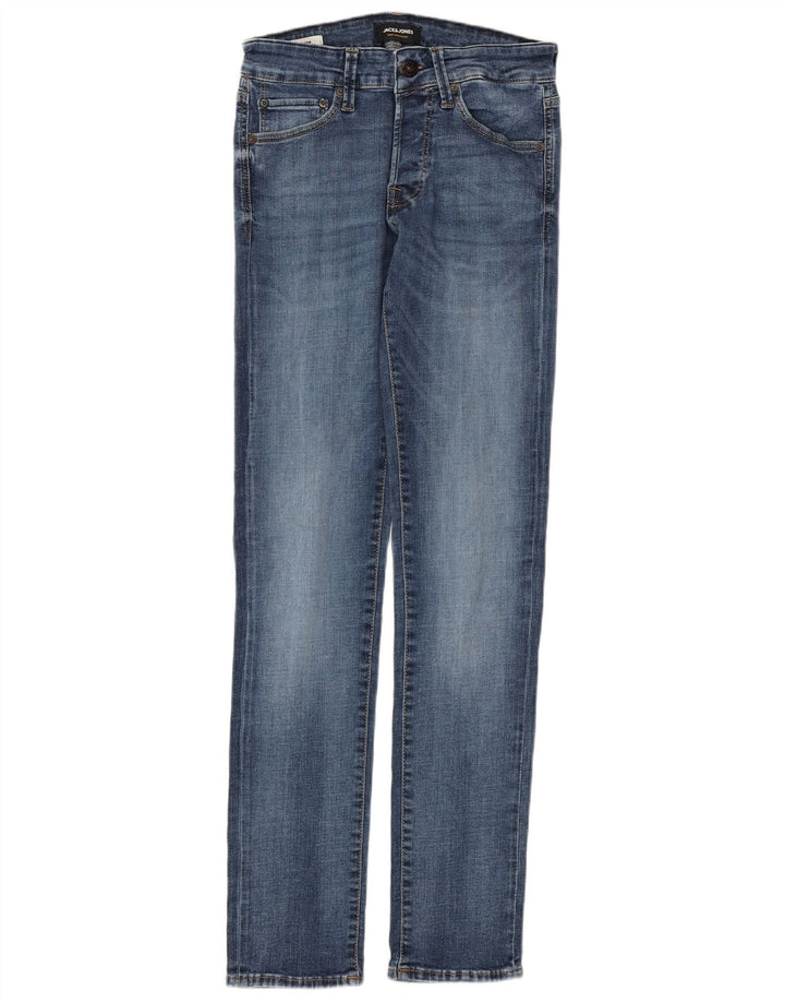 Мужские зауженные джинсы Jack & Jones GLENN W28 L32, синий хлопок