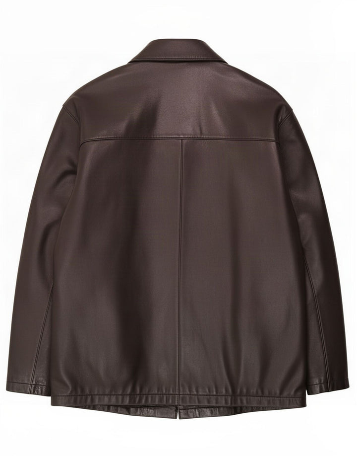 Мужская кожаная куртка Barnardo UK 38 Medium Black