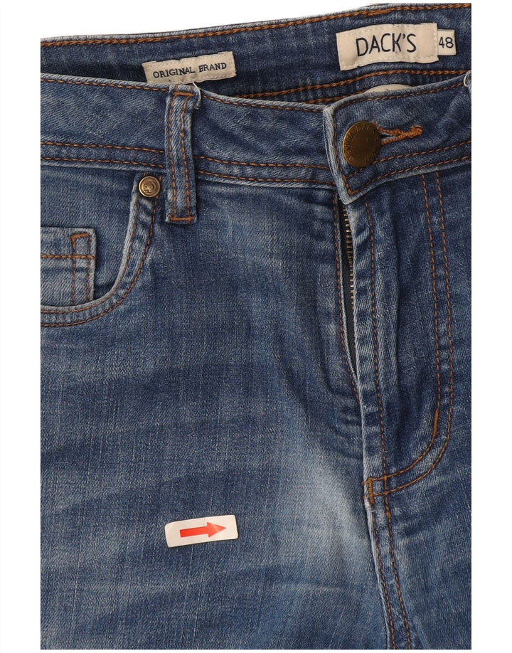 Женские укороченные джинсы Dack's Slim IT 48 XL W32 L26 Синие, хлопок