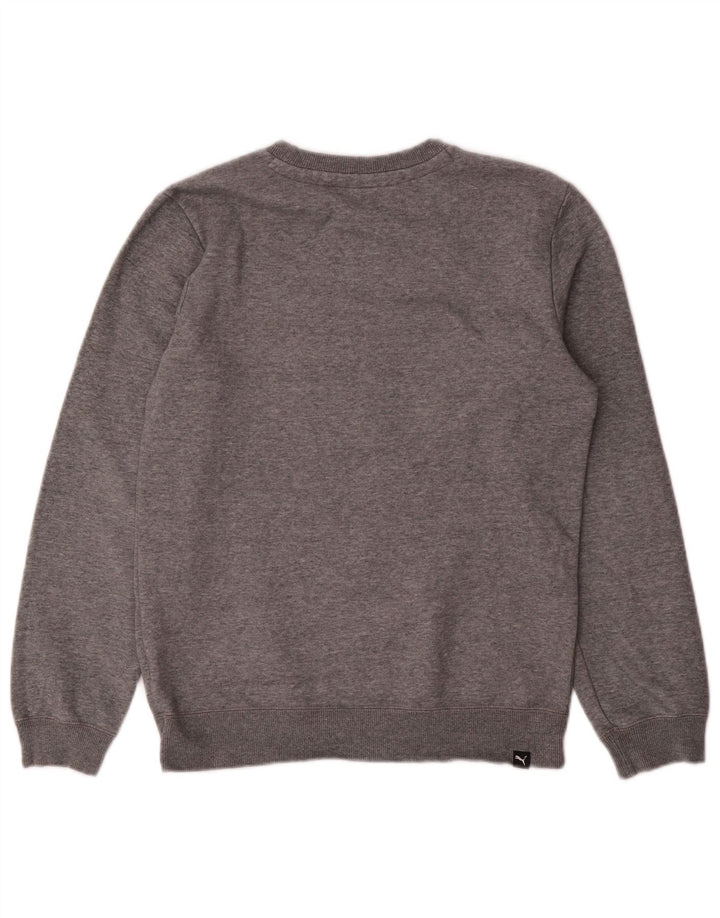 Толстовка с рисунком PUMA для мальчиков 13-14 лет Серый