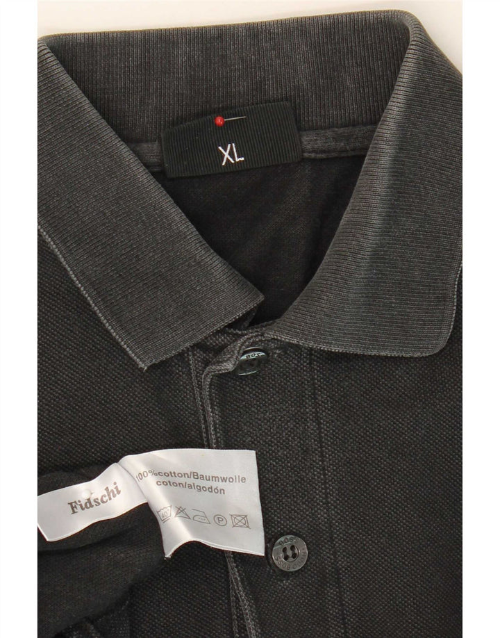 Мужская рубашка-поло Hugo Boss XL, черный хлопок