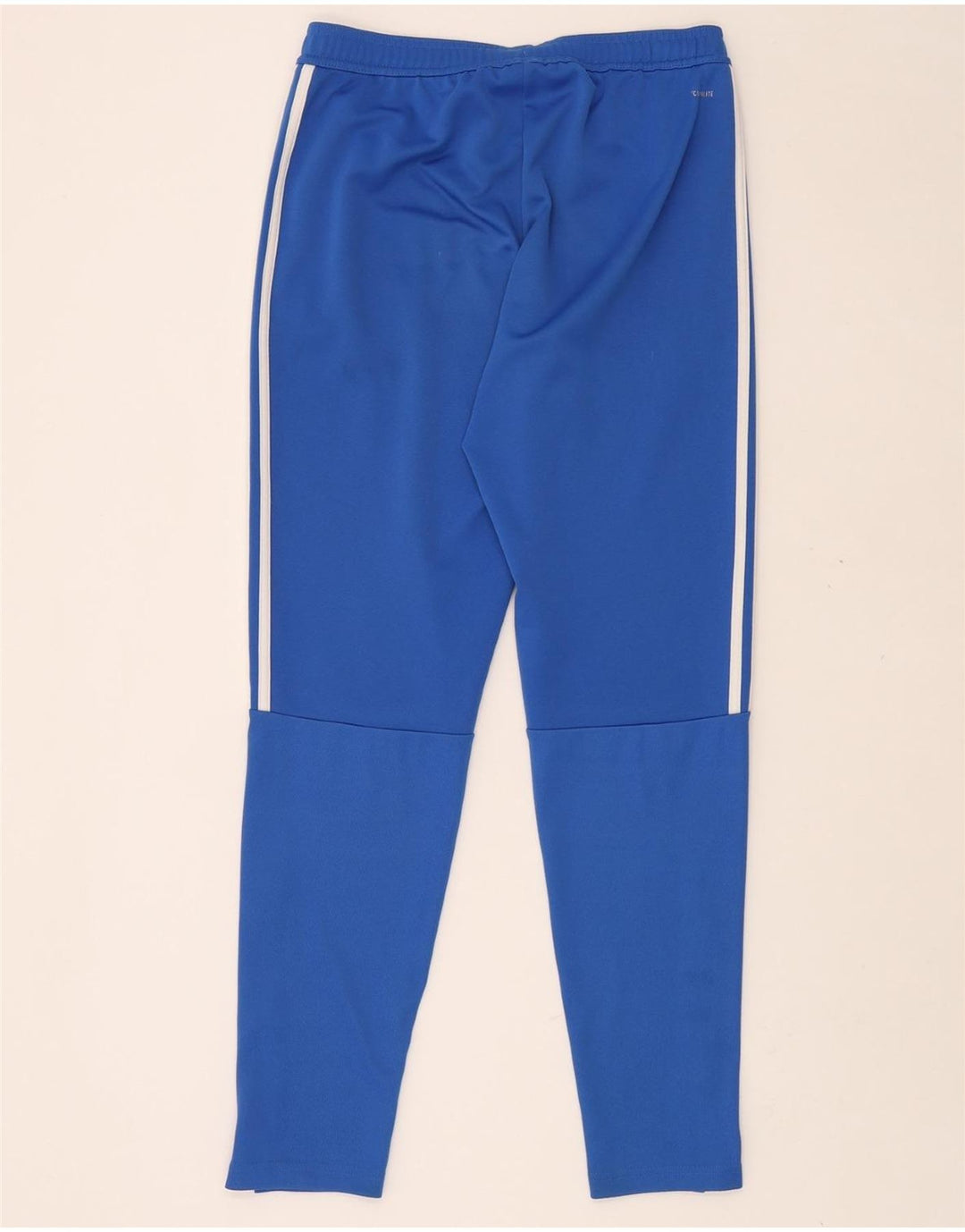 ADIDAS Mens Climalite Tracksuit Trousers Medium Blue Polyester