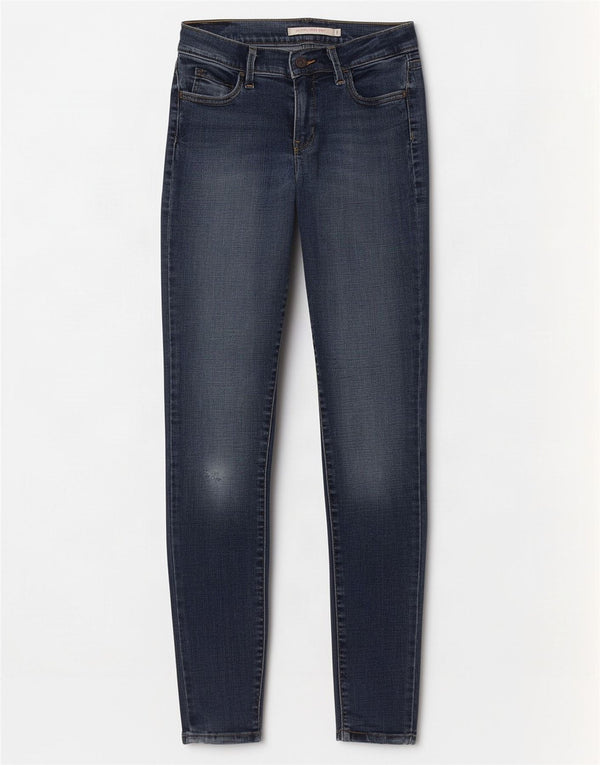 Женские джинсы Levi's 710 Super Skinny W26 L32 синие, хлопок