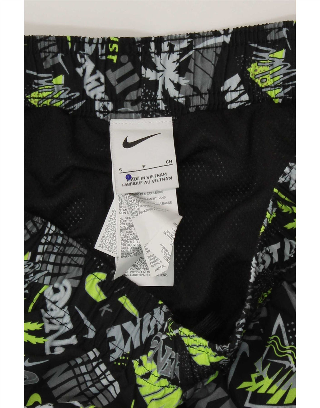Мужские шорты для плавания Nike с рисунком, маленькие, разноцветные, полиэстер