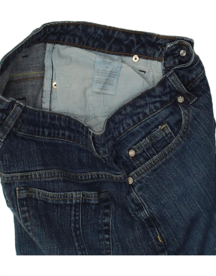 LEE Womens Bermuda Denim Shorts US 10 Large W32  Navy Blue Cotton Vintage Lee and Second-Hand Lee from Messina Hembry 