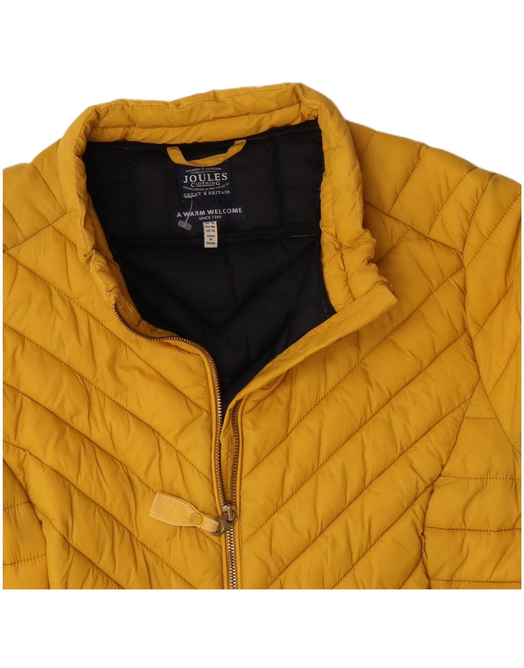 JOULES Женская стеганая куртка UK 18 XL Желтый Полиамид