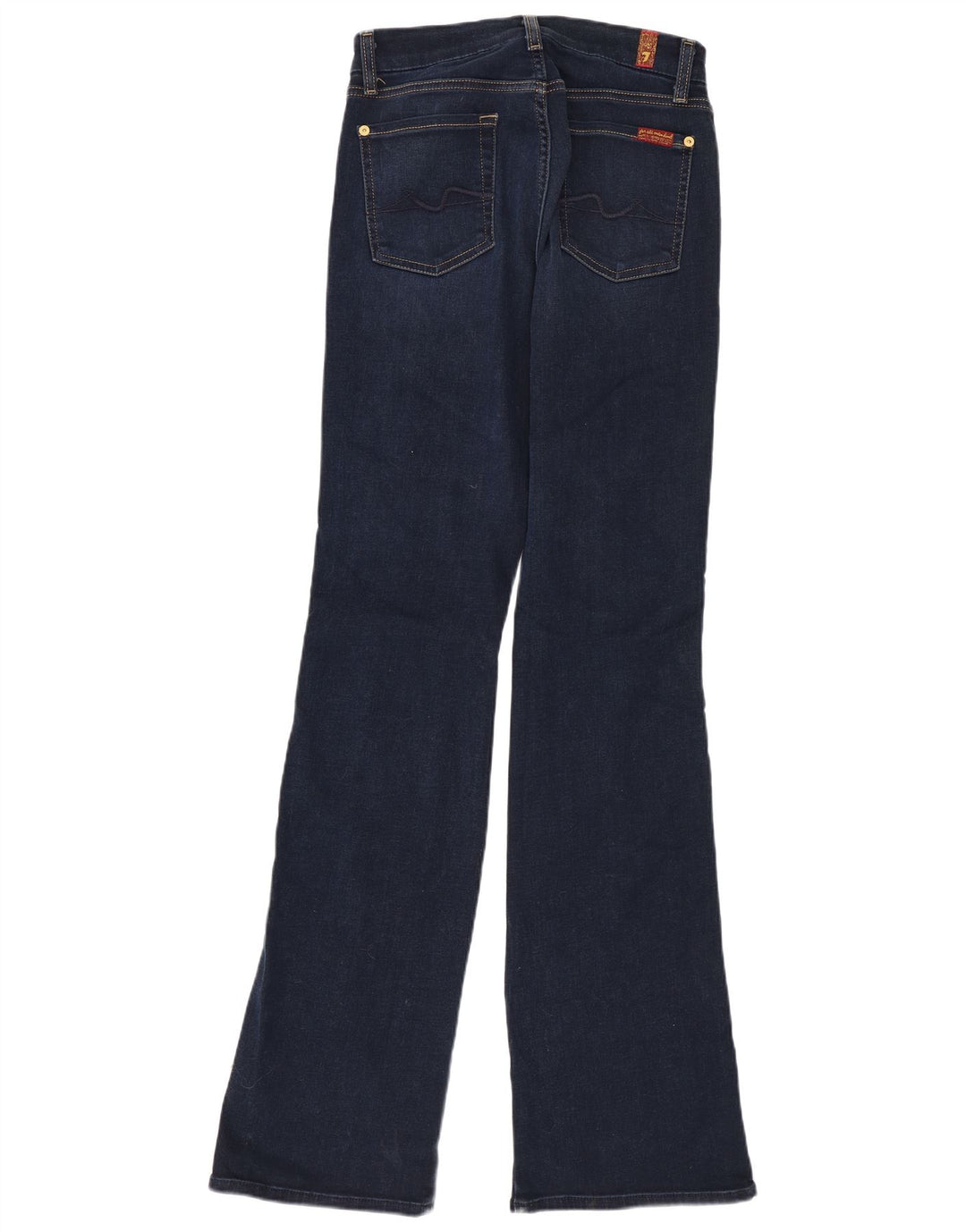 Женские джинсы Bootcut 7 For All Mankind W26 L33, темно-синие, хлопок