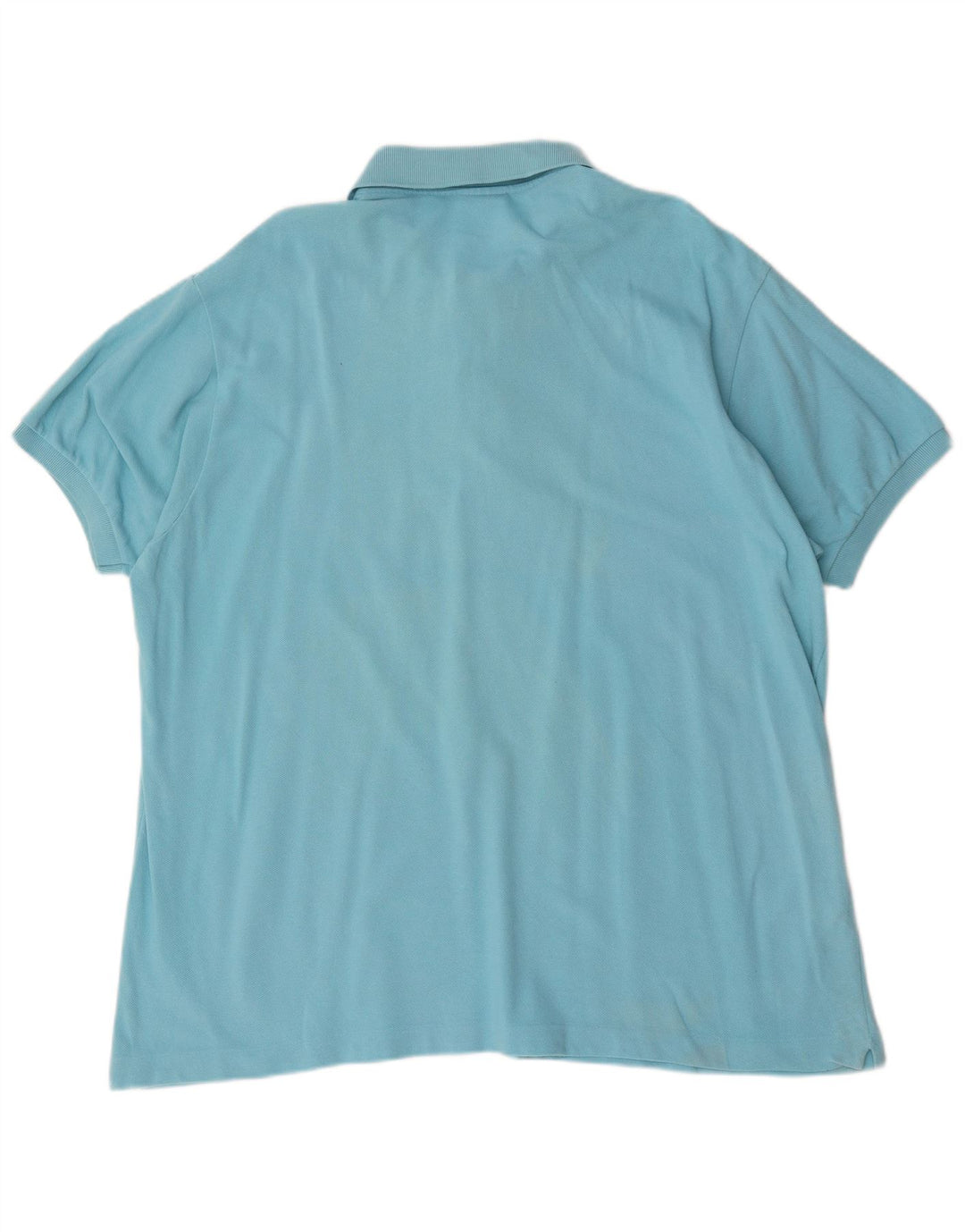 Мужская рубашка-поло Lacoste, размер 8, 3XL, синяя, хлопок