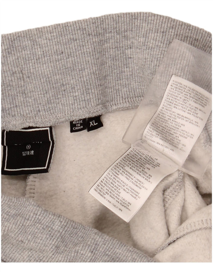 SUPERDRY Мужские спортивные брюки Джоггеры XL Серый хлопок в крапинку