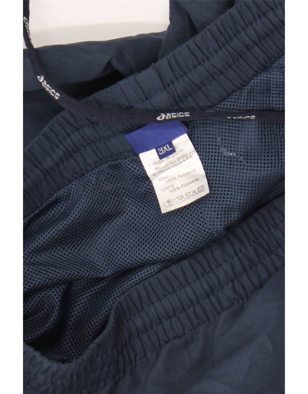 Спортивные брюки Asics для мальчиков 15–16 лет, размер 3XL, темно-синий, полиэстер