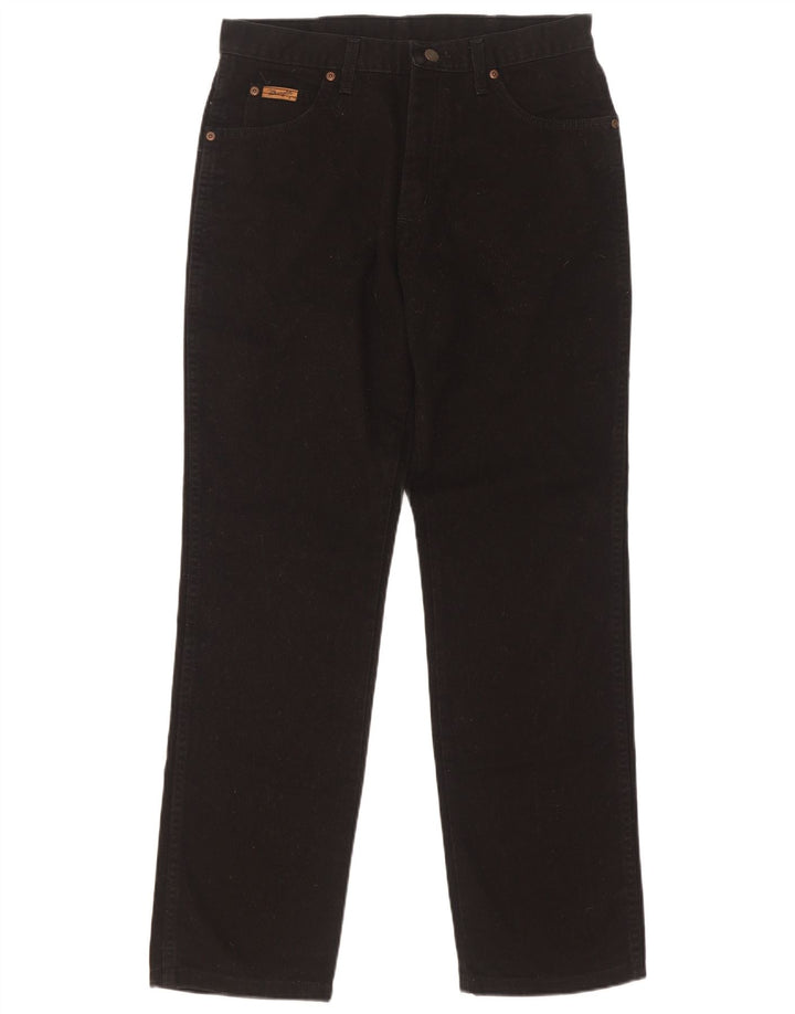 Мужские прямые джинсы Wrangler Texas W33 L32, черный хлопок