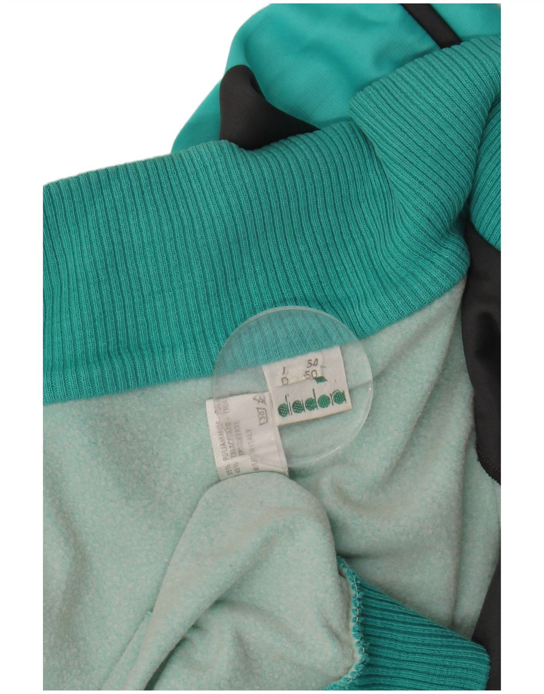 DIADORA Мужской спортивный костюм Top Jacket IT 54 XL Бирюзовый Цветной блок