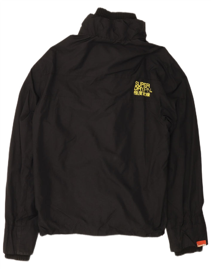 SUPERDRY Женская ветровка The Windcheater UK 18 XL, черный нейлон