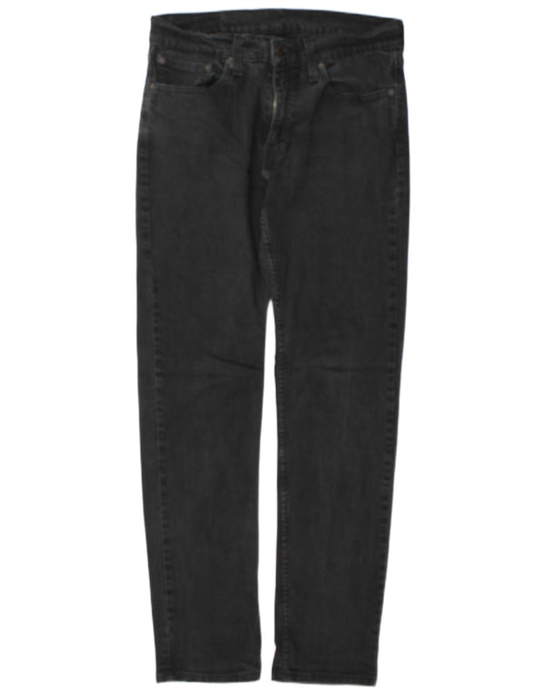 Мужские джинсы Levi's 511 Slim W31 L32 Серые хлопковые