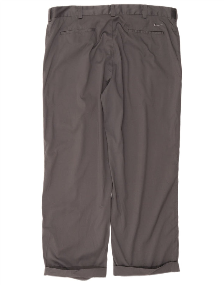 Мужские брюки-чиносы Nike Dri Fit W38 L29, серый полиэстер