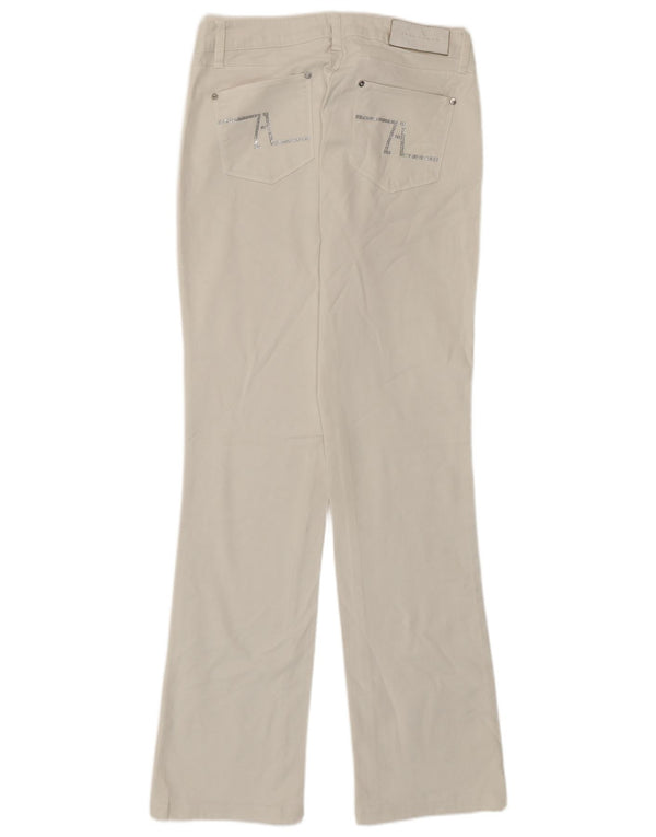Женские прямые джинсы Zara EU 40 Medium W30 L30, белый хлопок