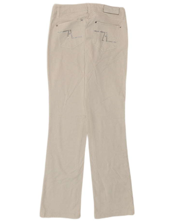 Женские прямые джинсы Zara EU 40 Medium W30 L30, белый хлопок