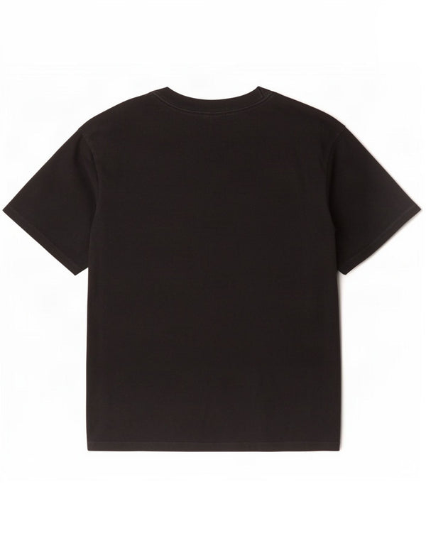 Мужская футболка Adidas Top Small Black в тонкую полоску из хлопка