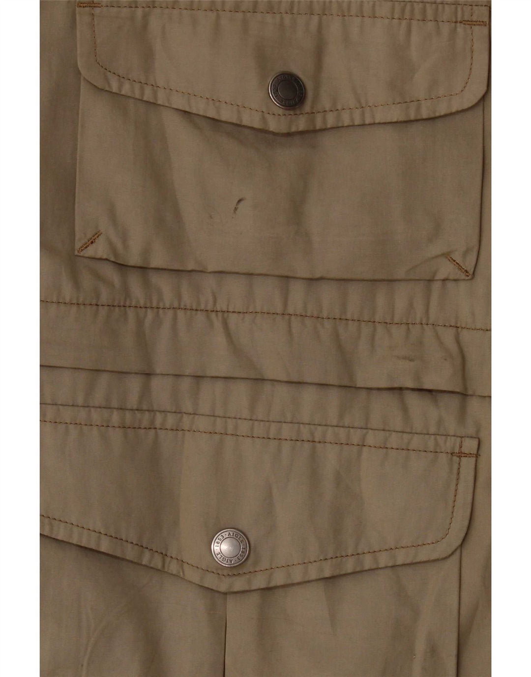 Мужской жилет Aigle Utility UK 42 XL, полиэстер цвета хаки