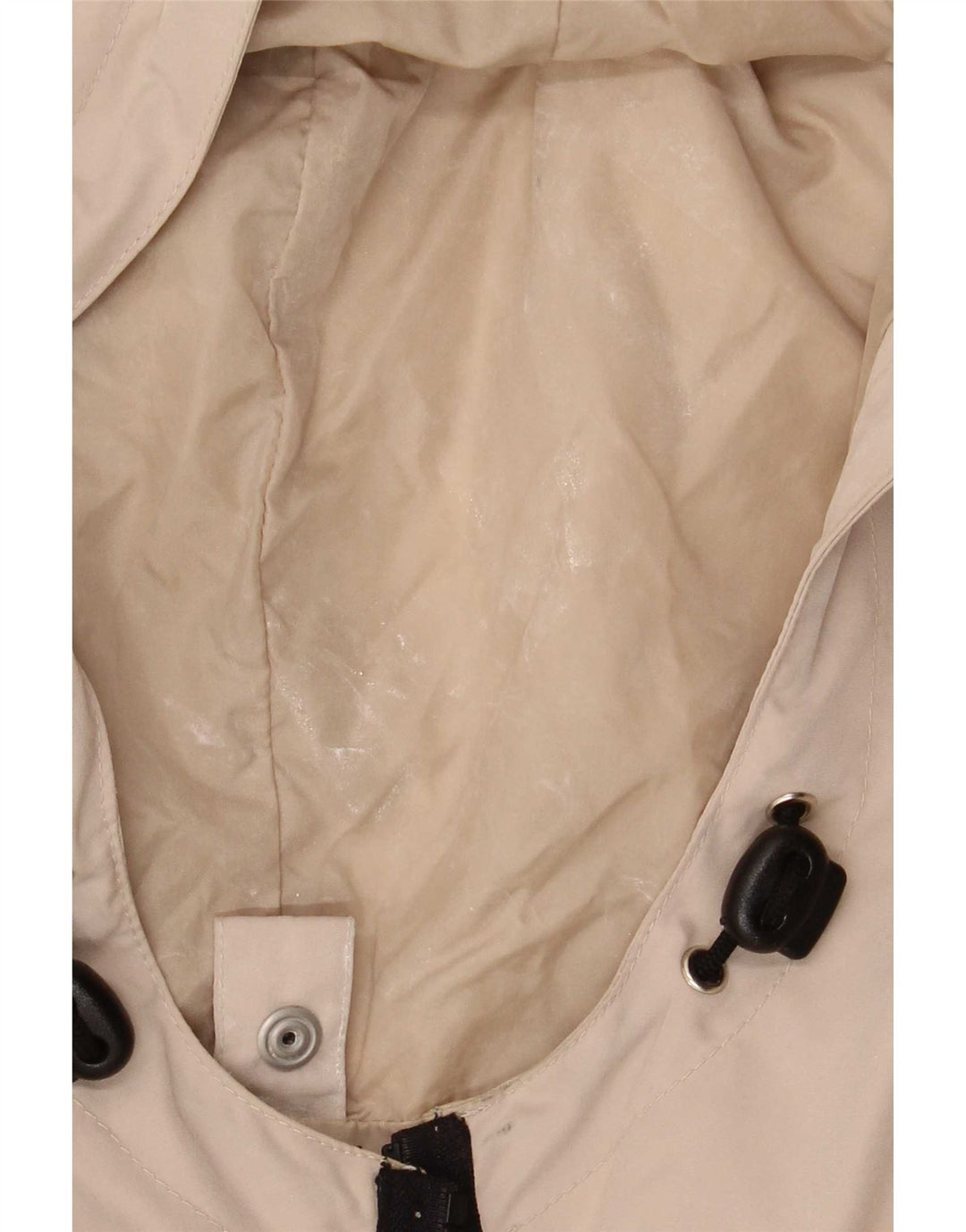 Armani Jeans Мужской плащ с капюшоном IT 52 XL Бежевый Полиэстер