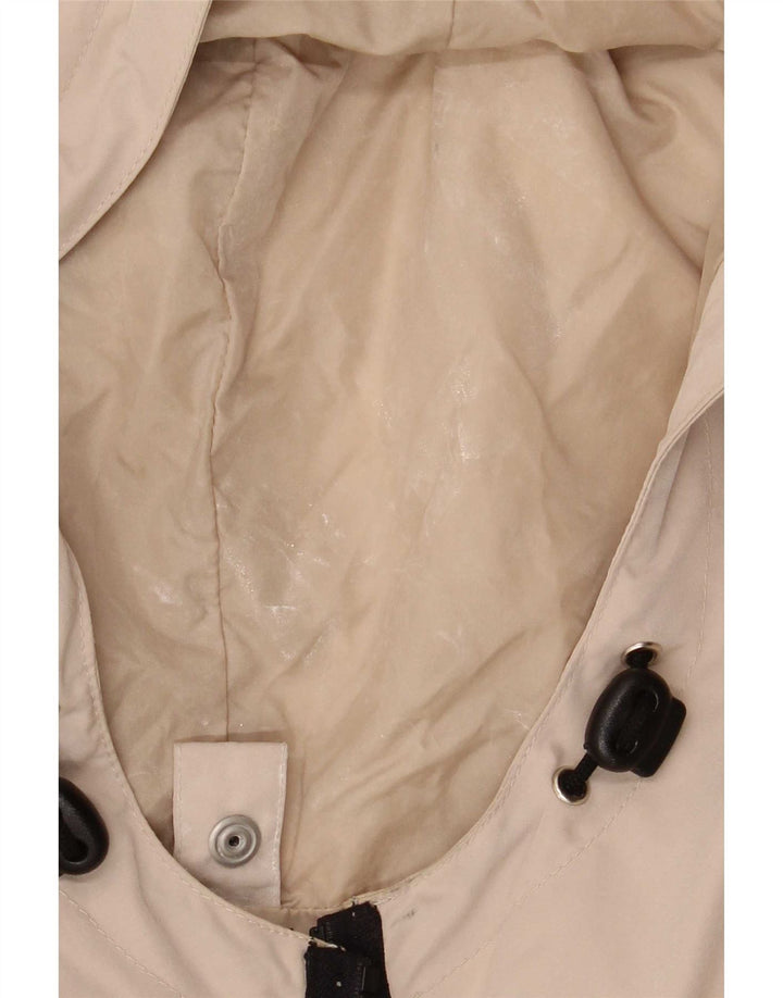 Armani Jeans Мужской плащ с капюшоном IT 52 XL Бежевый Полиэстер