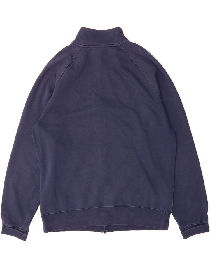 NIKE Mens Tracksuit Top Jacket Medium Navy Blue Colourblock Cotton Vintage Nike and Second-Hand Nike from Messina Hembry 