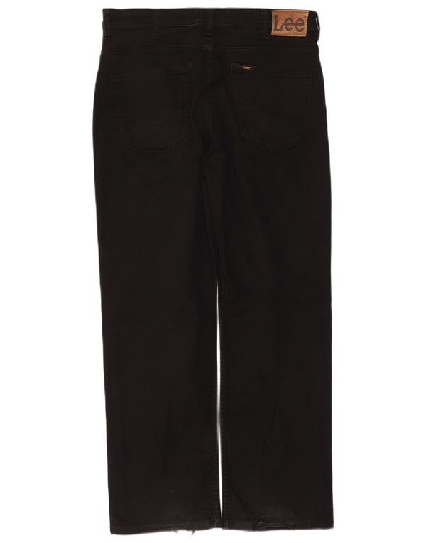Мужские прямые джинсы Lee Brooklyn W34 L29, черный хлопок