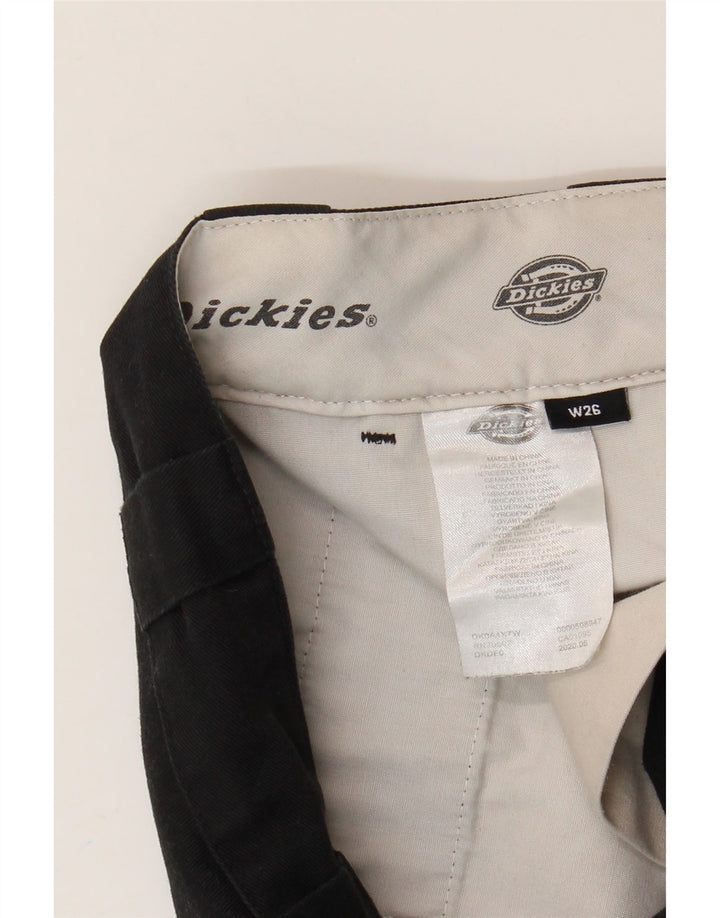 Женские широкие брюки чинос Dickies W26 L28, черный полиэстер