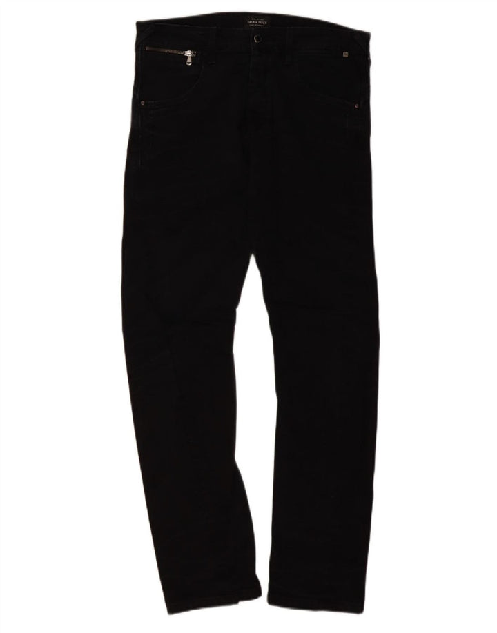 Мужские зауженные джинсы Jack & Jones W33 L34 черные