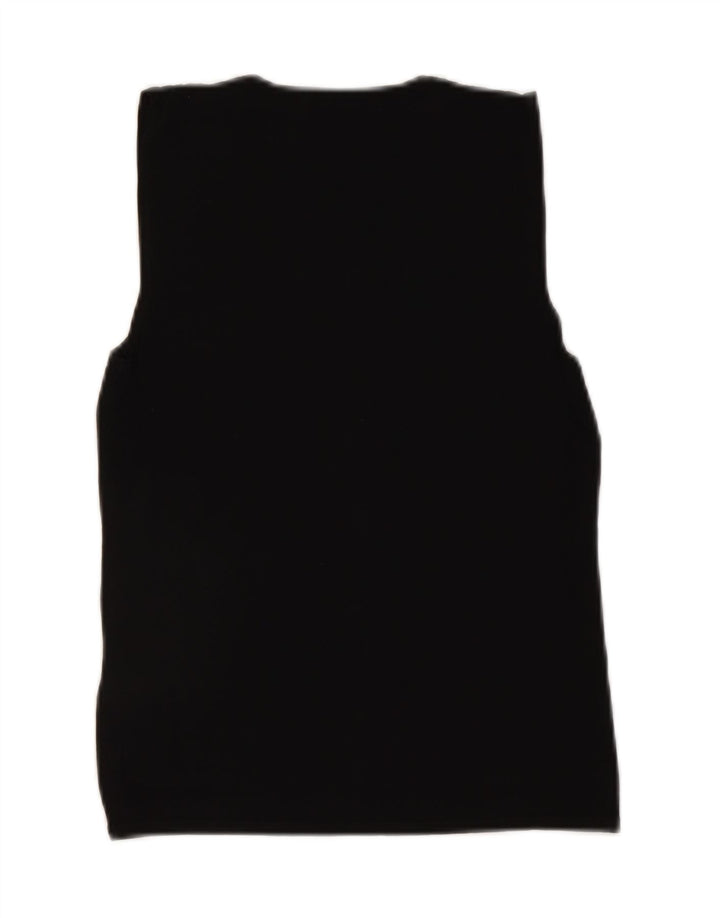 GUESS Womens Crop Vest Tank Top US 3 XS Black Vintage Guess and Second-Hand Guess from Messina Hembry 