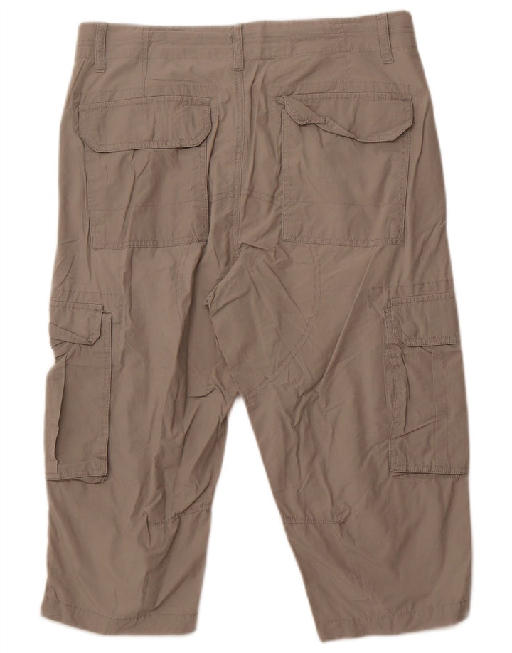 Мужские шорты-бермуды CALVIN KLEIN W32, средний серый хлопок