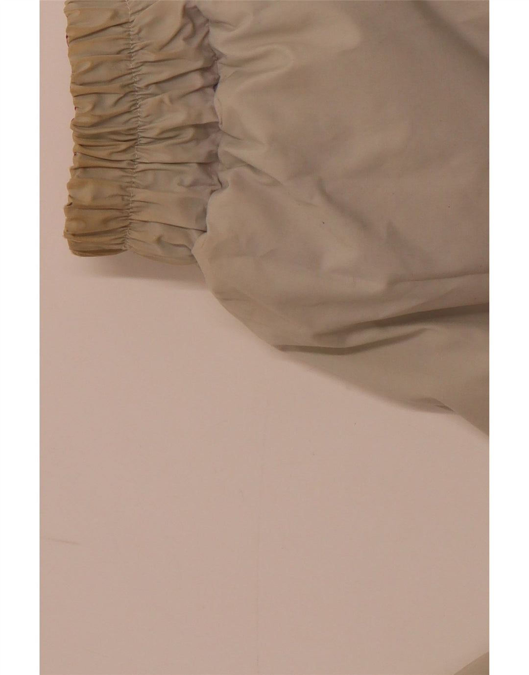 ВИНТАЖНАЯ женская двусторонняя куртка с капюшоном, большая бежевая, полиэстер с цветными блоками