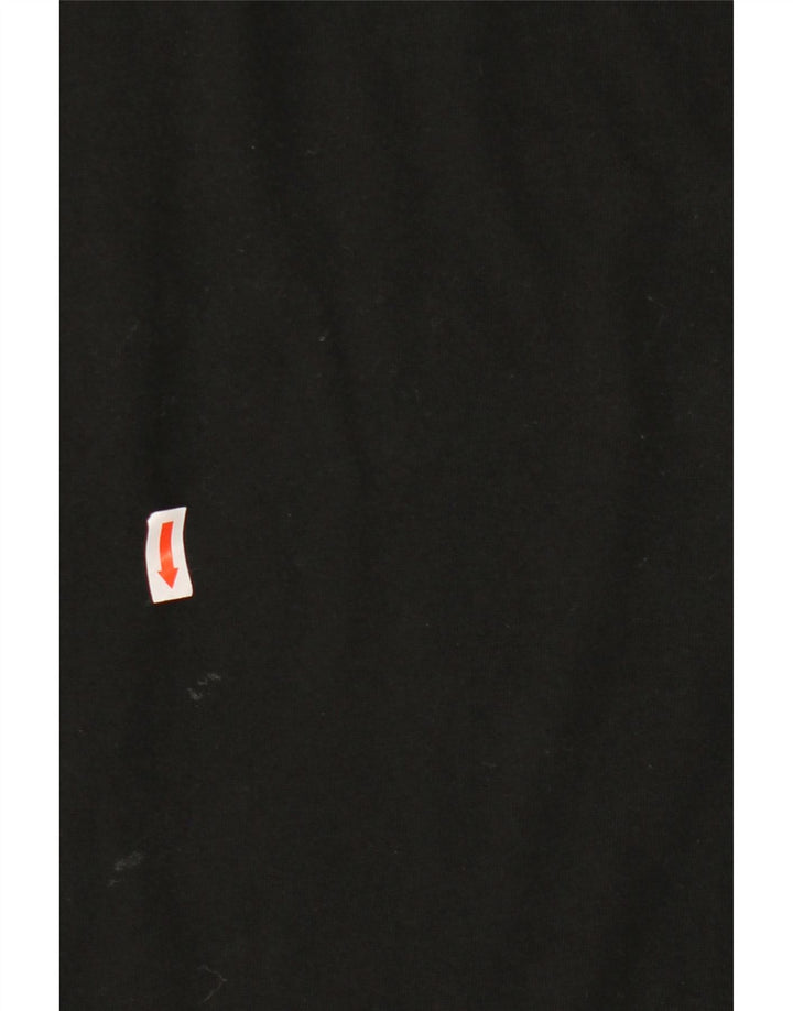 Мужской топ Lacoste с длинным рукавом, размер 5, большой черный хлопок