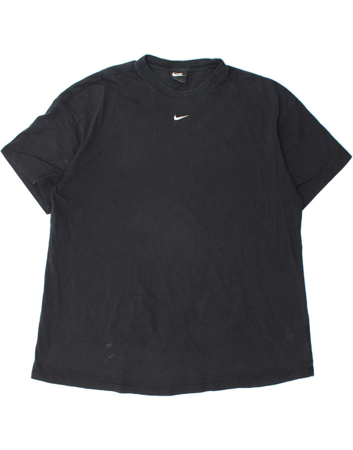 NIKE Mens T-Shirt Top Small Black Vintage Nike and Second-Hand Nike from Messina Hembry 