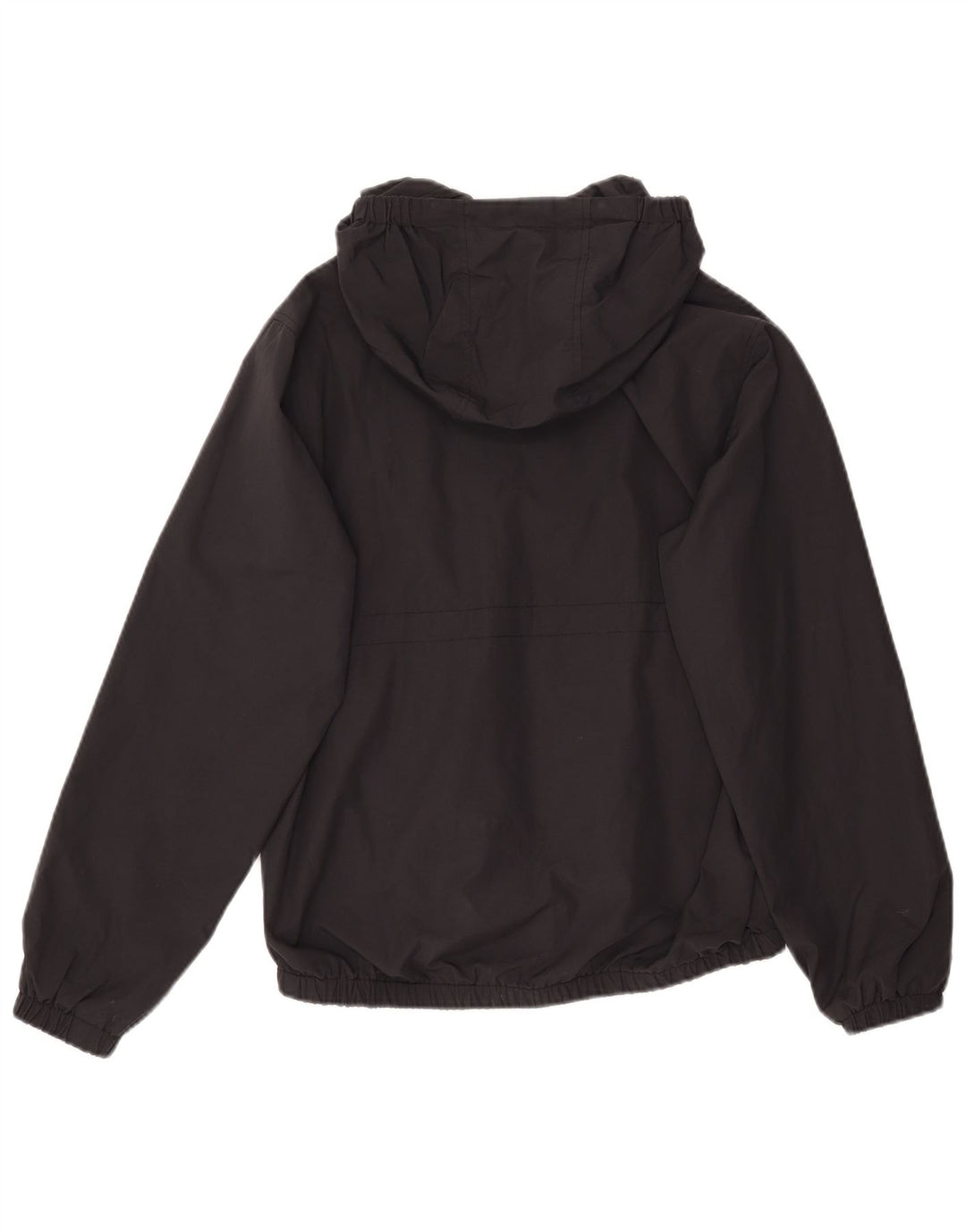 Куртка-бомбер с капюшоном LYLE & SCOTT для мальчиков 14-15 лет, черный хлопок