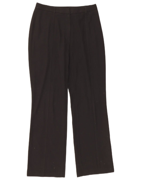 Женские повседневные брюки Marks & Spencer Bootcut UK 12 Medium W30 L30, черные