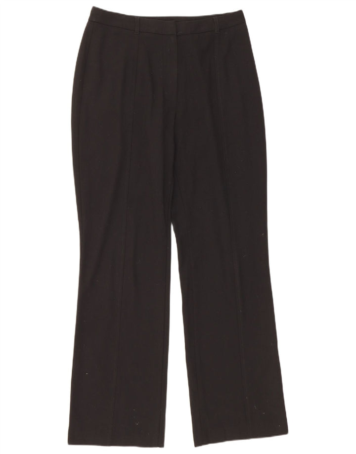 Женские повседневные брюки Marks & Spencer Bootcut UK 12 Medium W30 L30, черные