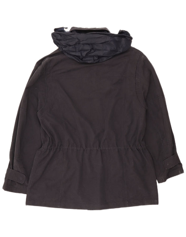 Fay Мужская куртка с капюшоном UK 42 XL Темно-синий