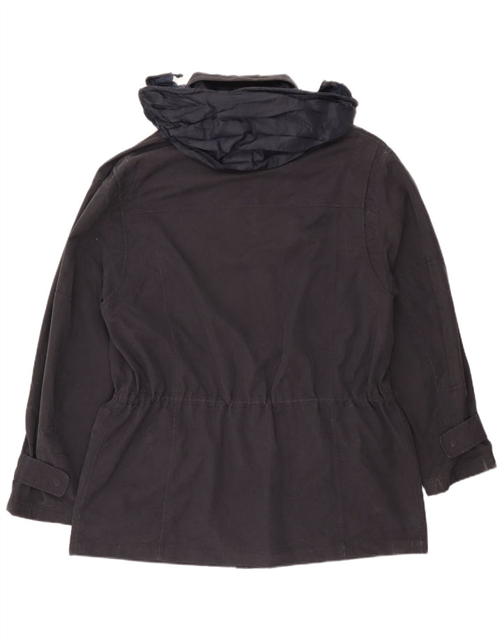 Fay Мужская куртка с капюшоном UK 42 XL Темно-синий